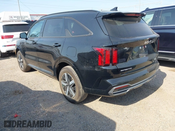 2023 Kia Sorento EX z VIN 5XYRH4LF7PG238231, wystawiony jako IAAI lot #42137368 z przebiegiem 21 447 mil mil oraz . Historia ofert i sprzedaży dostępna na DreamBid. Obrazek 3.