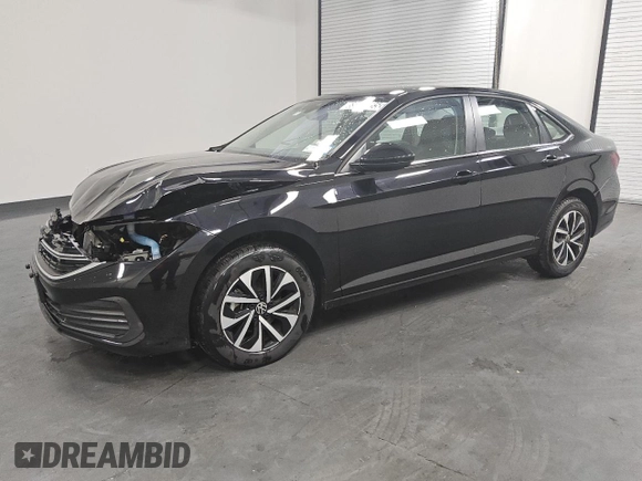 2024 Volkswagen Jetta S with VIN 3VW5M7BU6RM075005, listed as a Copart auction lot 65337885 with 19,499 mi miles and Clean title. Bid and sale history available at DreamBid. Image 1.
