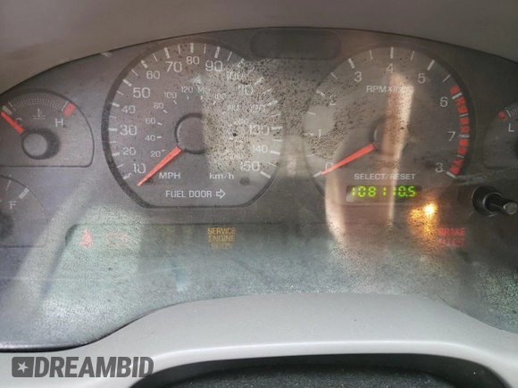 2001 Ford Mustang GT Deluxe with VIN 1FAFP45X21F124584, listed as a Copart auction lot 54274484 with 108,110 mi miles and Salvage Title. Bid and sale history available at carsss.com. Image 9.