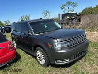 2016 Ford Flex SEL with VIN 2FMGK5C83GBA09724, listed as a Copart auction lot 49134325 with 188,103 mi miles and Clean Title. Bid and sale history available at carsss.com. Image 1.