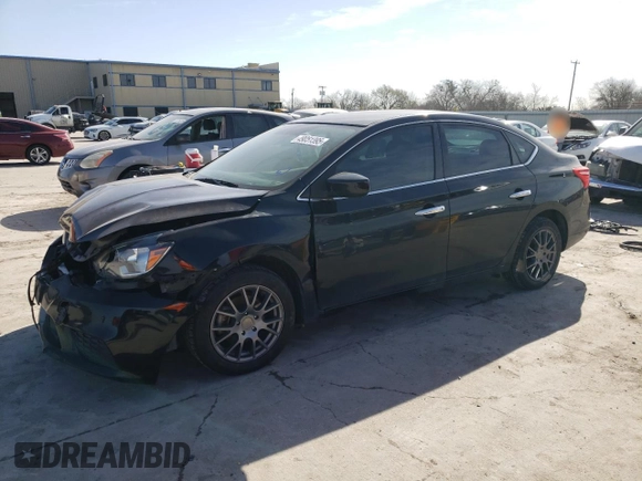 2019 Nissan Sentra S with VIN 3N1AB7AP4KY288670, listed as a Copart auction lot 49051395 with 96,893 mi miles and Salvage Title. Bid and sale history available at DreamBid. Image 1.