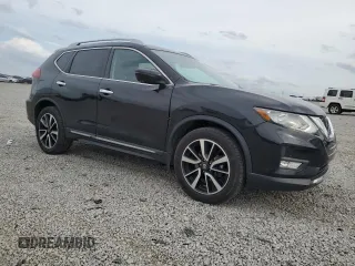 2020 Nissan Rogue SL with VIN 5N1AT2MV4LC735608, listed as a Copart auction lot 51810565 with 90,795 mi miles and Salvage Title. Bid and sale history available at DreamBid. Image 4.