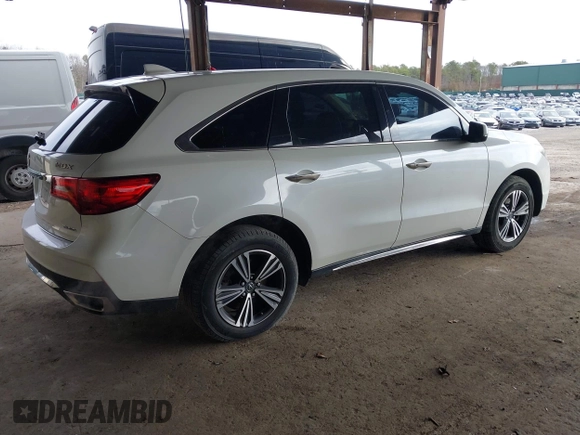 2017 Acura MDX with VIN 5FRYD4H39HB016948, listed as a IAAI auction lot 41886584 with 100,853 mi miles and . Bid and sale history available at DreamBid. Image 4.