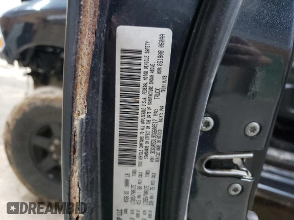 2013 Ram 2500 Big Horn with VIN 3C6UR5DL9DG600517, listed as a Copart auction lot 79519784 with 190,214 mi miles and Clean title. Bid and sale history available at DreamBid. Image 12.