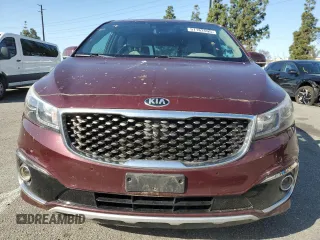 2015 Kia Sedona SX-L with VIN KNDME5C10F6037740, listed as a Copart auction lot 51162595 with 128,111 mi miles and Salvage Title. Bid and sale history available at DreamBid. Image 5.