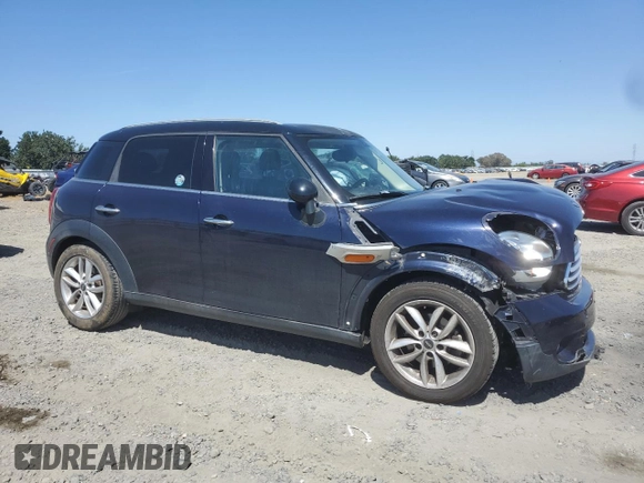 2013 MINI Countryman with VIN WMWZB3C50DWR36081, listed as a Copart auction lot 57513875 with 78,199 mi miles and Salvage title. Bid and sale history available at DreamBid. Image 4.