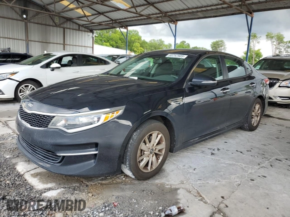 2016 Kia Optima LX z VIN 5XXGT4L37GG097127, wystawiony jako Copart lot #60252905 z przebiegiem 234 533 mil mil oraz Czysty tytuł • Clean title. Historia ofert i sprzedaży dostępna na DreamBid. Obrazek 1.
