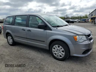 2015 Dodge Grand Caravan American Value with VIN 2C4RDGBG3FR507956, listed as a Copart auction lot 55948415 with 88,534 mi miles and Salvage Title. Bid and sale history available at DreamBid. Image 4.
