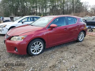 2011 Lexus CT 200h with VIN JTHKD5BHXB2008058, listed as a Copart auction lot 51132165 with 206,646 mi miles and Clean Title. Bid and sale history available at carsss.com. Image 1.