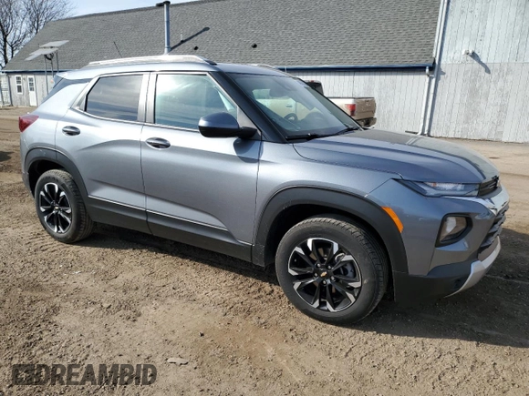 2021 Chevrolet TrailBlazer LT with VIN KL79MRSL6MB172824, listed as a Copart auction lot 49166385 with 79,168 mi miles and Salvage Title. Bid and sale history available at DreamBid. Image 4.