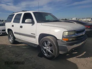 2003 Chevrolet Tahoe LS with VIN 1GNEC13V13R228770, listed as a Copart auction lot 72266524 with 0 mi miles and Salvage Title. Bid and sale history available at carsss.com. Image 4.