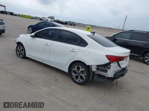 2021 Kia Forte LXS with VIN 3KPF24AD0ME361786, listed as a IAAI auction lot 42427196 with 60,013 mi miles and . Bid and sale history available at DreamBid. Image 3.