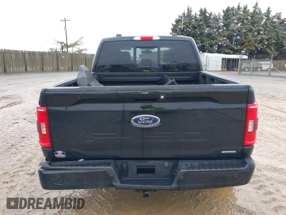 2023 Ford F-150 XL with VIN 1FTEW1EP0PFA07487, listed as a IAAI auction lot 41524699 with 22,730 mi miles. Bid and sale history available at carsss.com. Image 16.