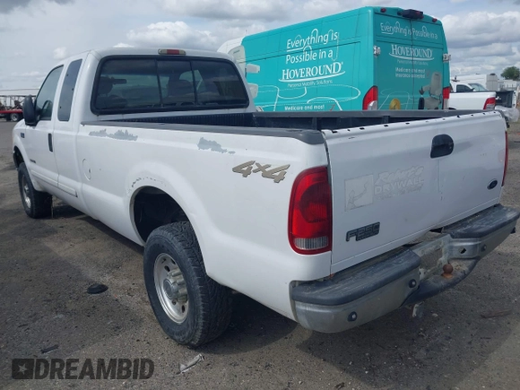 2001 Ford Super Duty F-250 XL with VIN 1FTNX21F31EB96018, listed as a IAAI auction lot 41891819 with 207,264 mi miles. Bid and sale history available at carsss.com. Image 3.