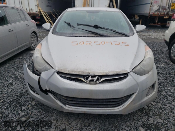 2013 Hyundai Elantra Limited with VIN 5NPDH4AE2DH446350, listed as a Copart auction lot 50250405 with 322,407 mi miles and Salvage Title. Bid and sale history available at DreamBid. Image 5.