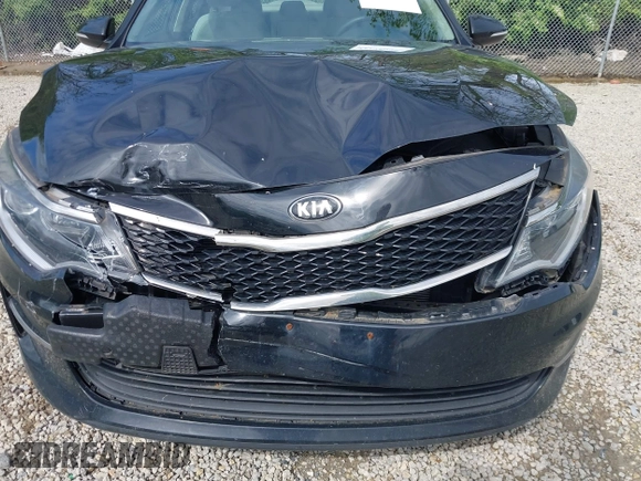 2016 Kia Optima LX with VIN 5XXGT4L32GG041760, listed as a IAAI auction lot 42175945 with 116,866 mi miles and . Bid and sale history available at carsss.com. Image 6.