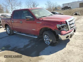 2014 Ford F-150 XL with VIN 1FTFW1ET2EKF14932, listed as a Copart auction lot 46474465 with 129,052 mi miles and Salvage Title. Bid and sale history available at carsss.com. Image 4.
