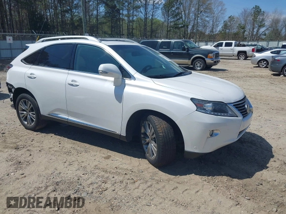 2013 Lexus RX 350 z VIN 2T2ZK1BA9DC128581, wystawiony jako IAAI lot #41867646 z przebiegiem 123 400 mil mil oraz . Historia ofert i sprzedaży dostępna na DreamBid. Obrazek 1.