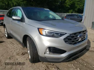 2019 Ford Edge Titanium z VIN 2FMPK3K9XKBB42665, wystawiony jako Copart lot #48865052 z przebiegiem 59 332 mil mil oraz Nie do naprawy. Historia ofert i sprzedaży dostępna na DreamBid. Obrazek 1.
