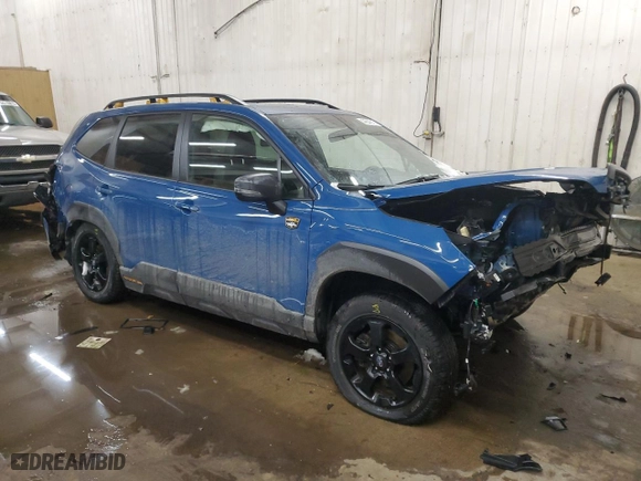 2022 Subaru Forester Wilderness with VIN JF2SKALC7NH512394, listed as a Copart auction lot 44644515 with 42,802 mi miles and Salvage Title. Bid and sale history available at carsss.com. Image 4.