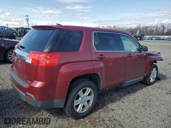 2012 GMC Terrain SLE-1 with VIN 2GKFLREK6C6362267, listed as a Copart auction lot 48043185 with 47,436 mi miles and Salvage Title. Bid and sale history available at DreamBid. Image 3.