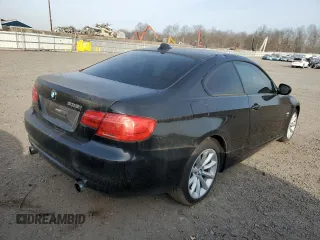 2011 BMW 3 Series 335i xDrive with VIN WBAKF9C54BE261816, listed as a Copart auction lot 48922125 with 77,132 mi miles and Salvage Title. Bid and sale history available at carsss.com. Image 3.