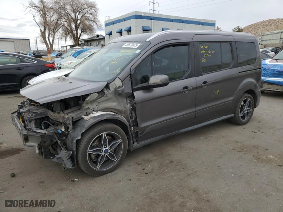 2016 Ford Transit Connect Wagon Titanium with VIN NM0GE9G74G1281440, listed as a Copart auction lot 45679875 with 165,882 mi miles and Salvage Title. Bid and sale history available at carsss.com. Image 1.