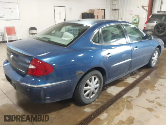 2005 Buick LaCrosse CXL with VIN 2G4WD562751219307, listed as a IAAI auction lot 42098272 with 143,007 mi miles. Bid and sale history available at carsss.com. Image 4.