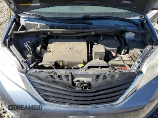 2014 Toyota Sienna LE with VIN 5TDJK3DC7ES081393, listed as a Copart auction lot 46713665 with 184,986 mi miles and Clean Title. Bid and sale history available at DreamBid. Image 12.