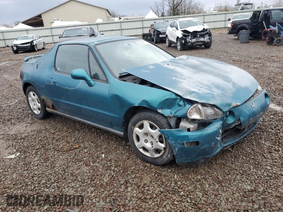 1995 Honda del Sol S with VIN JHMEG1148SS002982, listed as a Copart auction lot 51444105 with 259,020 mi miles and Salvage Title. Bid and sale history available at carsss.com. Image 4.