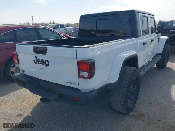 2023 Jeep Gladiator Sport S with VIN 1C6HJTAG9PL547796, listed as a IAAI auction lot 41793602 with 32,721 mi miles. Bid and sale history available at carsss.com. Image 4.