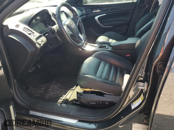 2016 Buick Regal GS with VIN 2G4GU5GXXG9201693, listed as a Copart auction lot 67313454 with 58,612 mi miles and Salvage Title. Bid and sale history available at carsss.com. Image 7.