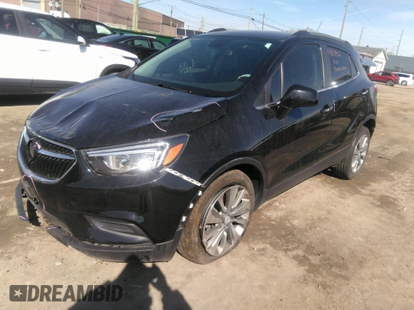 2020 Buick Encore Preferred with VIN KL4CJASB6LB053688, listed as a IAAI auction lot 41839532 with 34,403 mi miles. Bid and sale history available at carsss.com. Image 18.