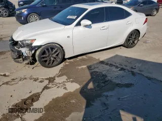 2014 Lexus IS 250 z VIN JTHBF1D2XE5019009, wystawiony jako Copart lot #59238825 z przebiegiem 143 883 mil mil oraz Szkoda całkowita • Salvage title. Historia ofert i sprzedaży dostępna na DreamBid. Obrazek 1.