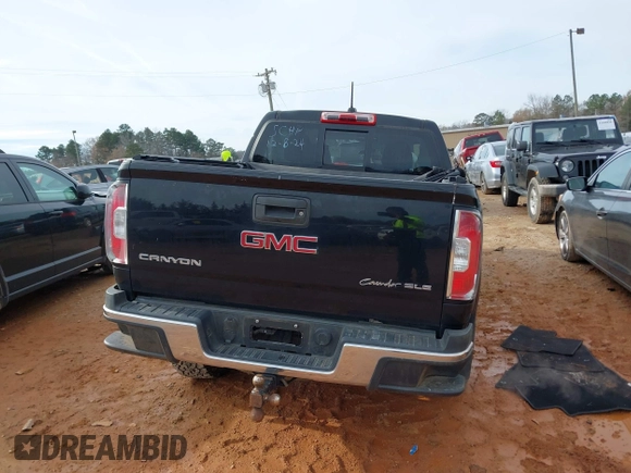 2017 GMC Canyon 2WD SLE with VIN 1GTG5CEN5H1278002, listed as a IAAI auction lot 41077353 with 123,893 mi miles. Bid and sale history available at carsss.com. Image 17.