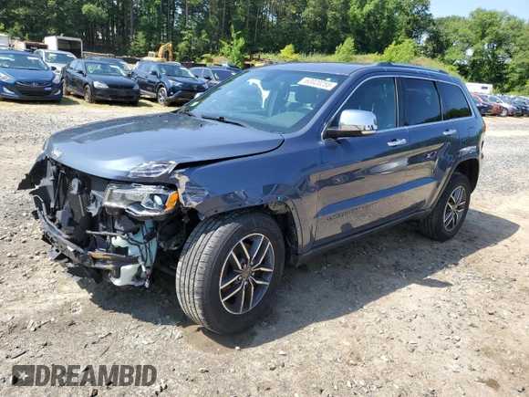 2019 Jeep Grand Cherokee Limited с VIN 1C4RJFBG3KC660780, выставлен на аукционе Copart как лот 60020255 с пробегом 101 828 миль миль и Списание • Salvage title. История ставок и продаж доступна на DreamBid. Изображение 1.