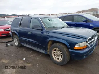 2002 Dodge Durango z VIN 1B4HR58Z72F182298, wystawiony jako IAAI lot #41499445 z przebiegiem 181 092 mil mil oraz . Historia ofert i sprzedaży dostępna na DreamBid. Obrazek 1.