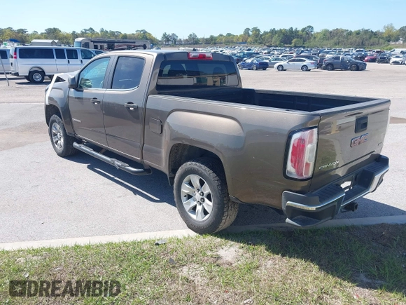 2015 GMC Canyon 2WD SLE with VIN 1GTG5BE31F1166383, listed as a IAAI auction lot 41640378 with 334,016 mi miles. Bid and sale history available at carsss.com. Image 3.
