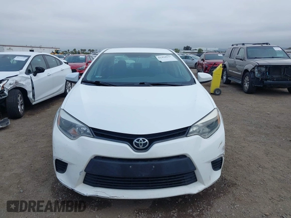 2014 Toyota Corolla L с VIN 5YFBURHE9EP041662, выставлен на аукционе IAAI как лот 42428537 с пробегом 198 017 миль миль и . История ставок и продаж доступна на DreamBid. Изображение 12.