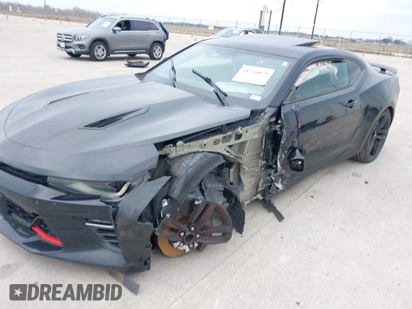 2018 Chevrolet Camaro 2SS with VIN 1G1FH1R73J0106896, listed as a IAAI auction lot 41236059 with 77,406 mi miles and . Bid and sale history available at DreamBid. Image 6.