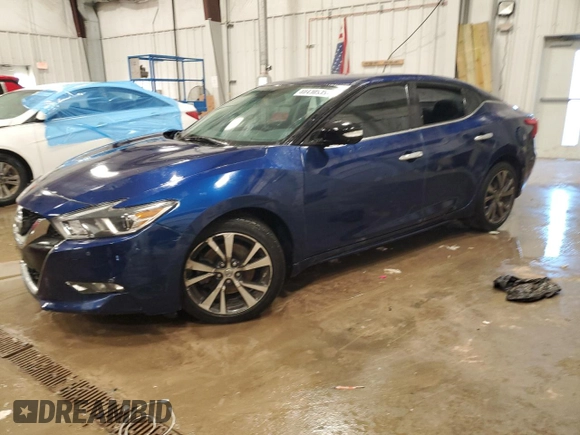 2016 Nissan Maxima S with VIN 1N4AA6AP6GC400398, listed as a Copart auction lot 88430535 with 45,901 mi miles and Clean Title. Bid and sale history available at DreamBid. Image 1.