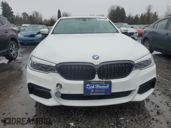 2018 BMW 5 Series 540i with VIN WBAJE5C5XJWA95613, listed as a Copart auction lot 50079745 with 82,773 mi miles and Clean Title. Bid and sale history available at carsss.com. Image 5.