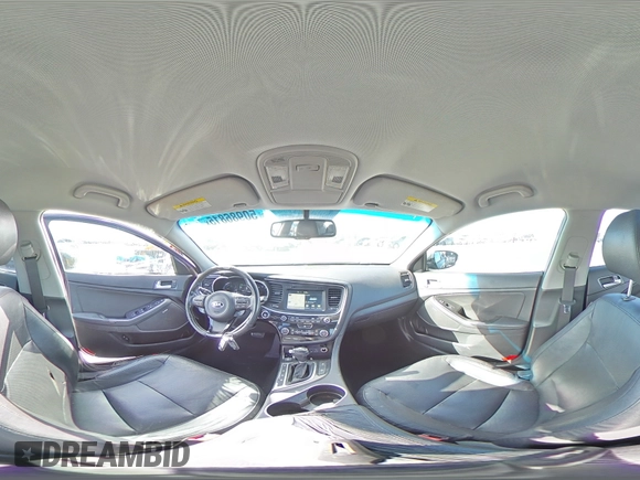 2015 Kia Optima Hybrid EX with VIN KNAGN4ADXF5083079, listed as a Copart auction lot 50986815 with 100,420 mi miles and Salvage Title. Bid and sale history available at carsss.com. Image 12.