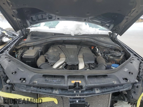 2017 Mercedes-Benz GLS with VIN 4JGDF7DE3HA899243, listed as a Copart auction lot 46994633 with 61,894 mi miles. Bid and sale history available at carsss.com. Image 12.