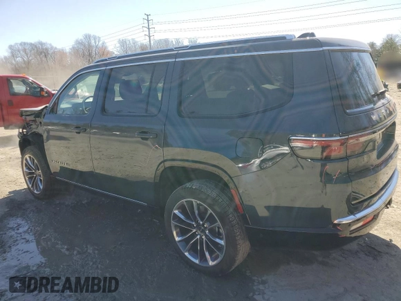 2024 Jeep Wagoneer Series III with VIN 1C4SJVDP7RS141272, listed as a Copart auction lot 48513145 with 195 mi miles and Salvage Title. Bid and sale history available at DreamBid. Image 2.