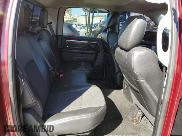 2016 Ram 1500 Sport with VIN 1C6RR6MT0GS376787, listed as a Copart auction lot 81604254 with 186,132 mi miles and Salvage Title. Bid and sale history available at carsss.com. Image 10.