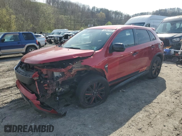2021 Mitsubishi Outlander ES z VIN JA4ARUAU6MU012455, wystawiony jako Copart lot #52937435 z przebiegiem 86 892 mil mil oraz Szkoda całkowita • Salvage title. Historia ofert i sprzedaży dostępna na DreamBid. Obrazek 1.