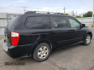2007 Kia Sedona EX with VIN KNDMB233176164457, listed as a Copart auction lot 66833094 with 203,031 mi miles and Clean Title. Bid and sale history available at carsss.com. Image 3.