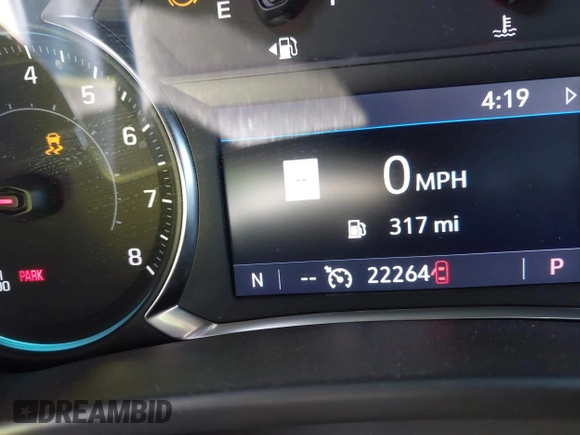 2023 Chevrolet Equinox RS with VIN 3GNAXMEG9PS187746, listed as a IAAI auction lot 42349989 with 22,264 mi miles and . Bid and sale history available at DreamBid. Image 15.