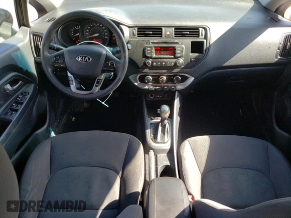 2013 Kia Rio LX with VIN KNADM4A30D6235780, listed as a Copart auction lot 49041725 with 190,529 mi miles and Clean Title. Bid and sale history available at carsss.com. Image 8.